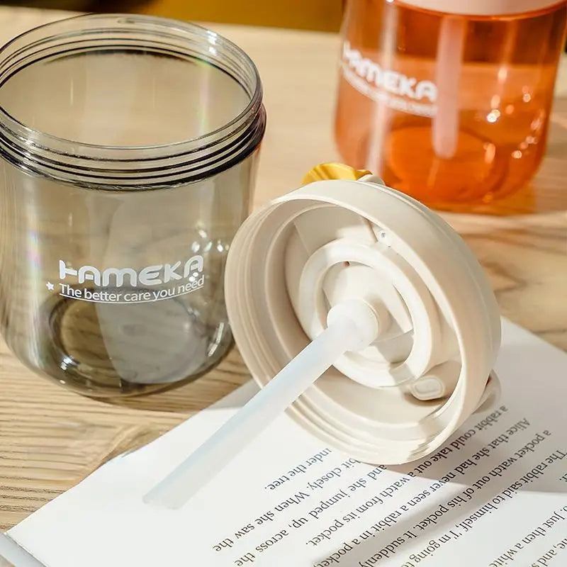 Portable 500ml Plastic Hot Cold Drink Cup