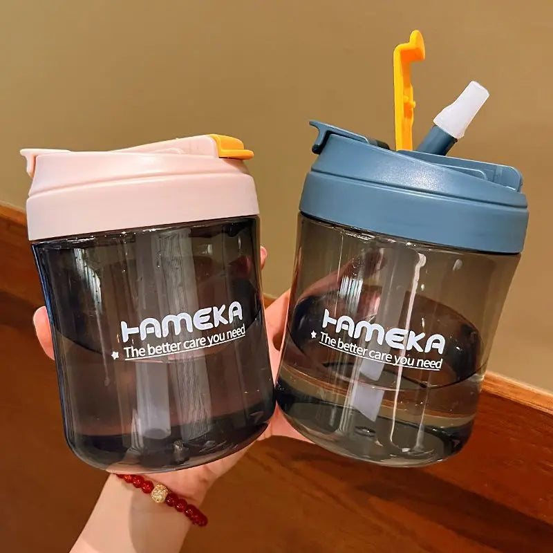 Portable 500ml Plastic Hot Cold Drink Cup