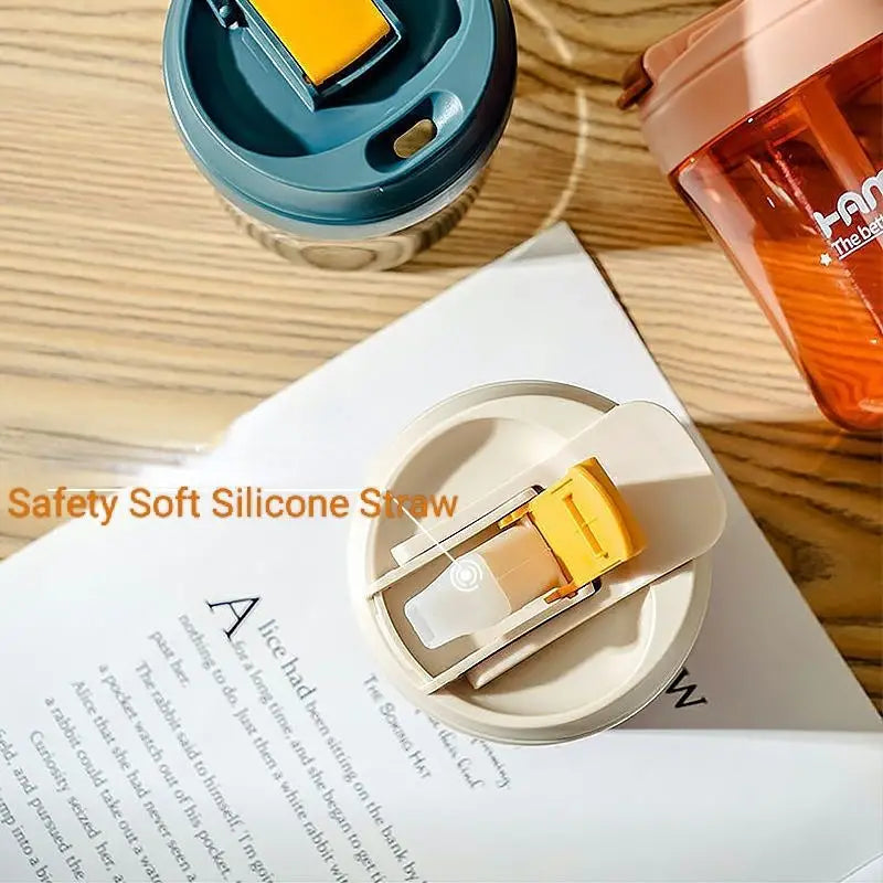 Portable 500ml Plastic Hot Cold Drink Cup